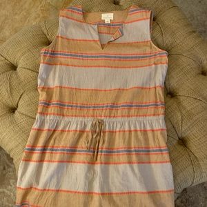 Caslon linen mini dress